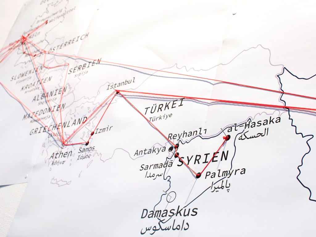 Personal Networks of home making © Sina Szepanski, Michaela Patschurkowski